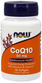 Coenzym Q10 50 Capsules NOW FOODS